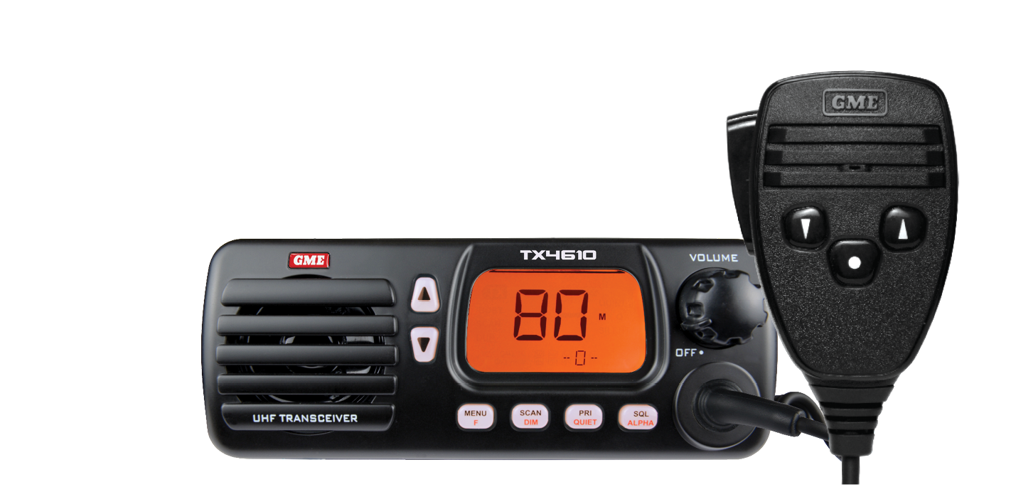 UHF Radios GME TX4610 IP67 Waterproof UHF Radio